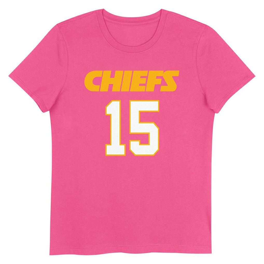 Patrick Mahomes Kansas City Chiefs Girls Youth Player Name & Number T-Shirt - Pink outlet