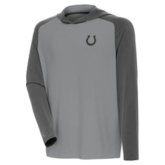 Indianapolis Colts Antigua Tonal Intrepid Pullover Hoodie - Gray discount