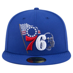 Philadelphia 76ers State Stitch 59FIFTY Fitted Hat - Royal outlet