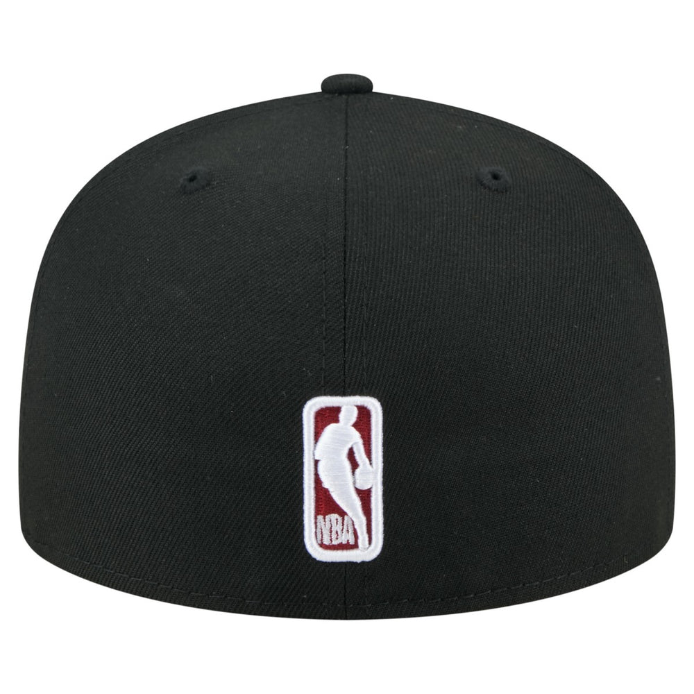 Miami Heat State Stitch 59FIFTY Fitted Hat - Black cheap