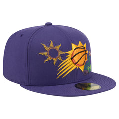 Phoenix Suns State Stitch 59FIFTY Fitted Hat - Purple outlet
