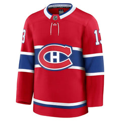 Cole Caufield Montreal Canadiens Fanatics Home Premium Jersey - Red Jerseys