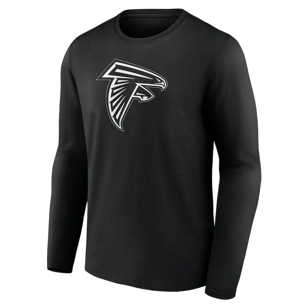 Atlanta Falcons Personalized Name & Number Monochrome Long Sleeve T-Shirt - Black online