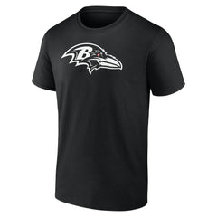Baltimore Ravens Personalized Name & Number Monochrome T-Shirt - Black discount