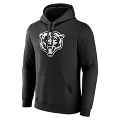 Chicago Bears Personalized Name & Number Pullover Hoodie - Black on sale
