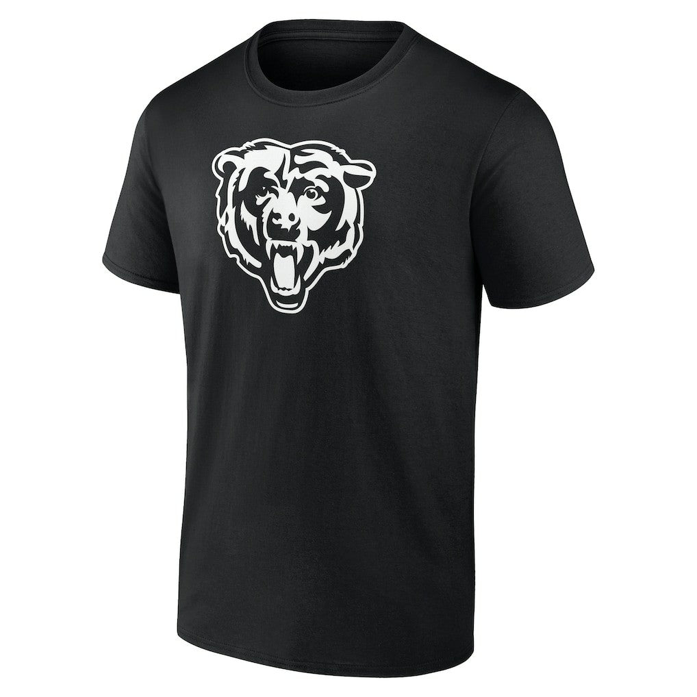 Chicago Bears Personalized Name & Number Monochrome T-Shirt - Black sale