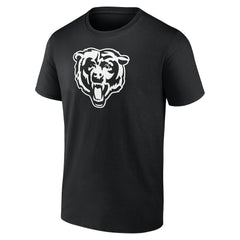 Chicago Bears Personalized Name & Number Monochrome T-Shirt - Black sale