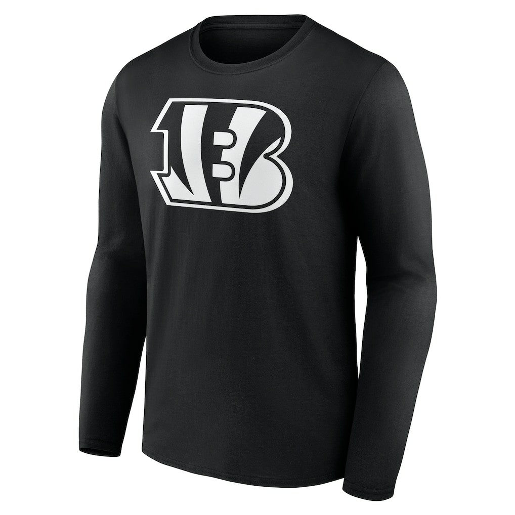 Cincinnati Bengals Personalized Name & Number Monochrome Long Sleeve T-Shirt - Black online