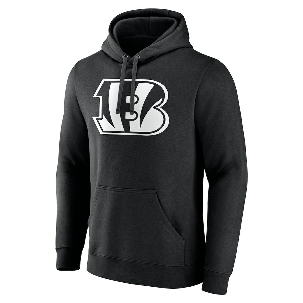 Cincinnati Bengals Personalized Name & Number Pullover Hoodie - Black discount