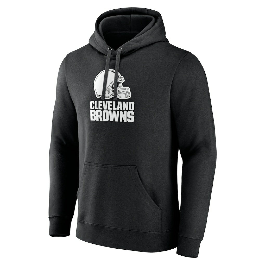 Cleveland Browns Personalized Name & Number Pullover Hoodie - Black discount
