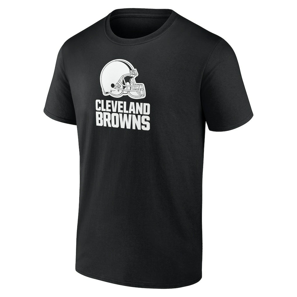 Cleveland Browns Personalized Name & Number Monochrome T-Shirt - Black outlet