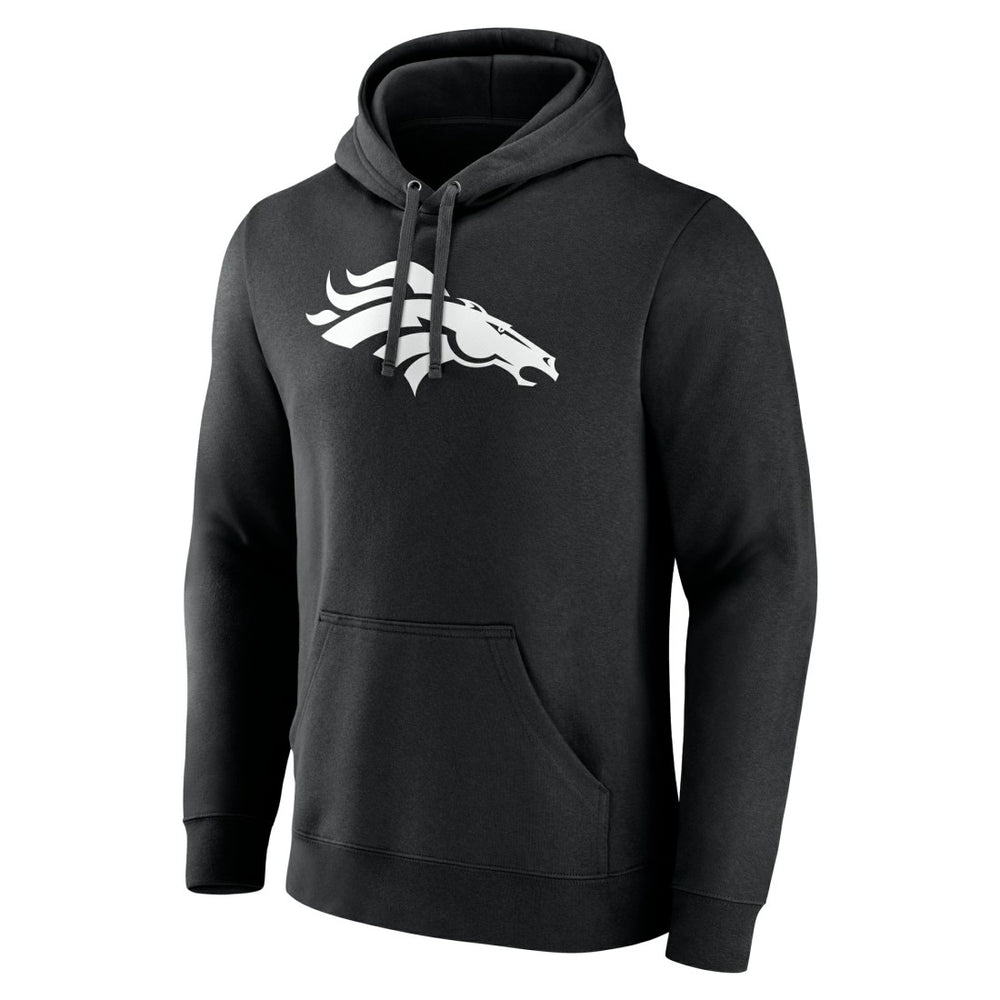 Denver Broncos Personalized Name & Number Pullover Hoodie - Black cheap