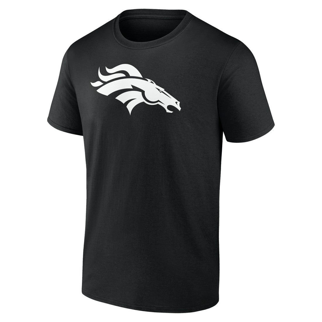 Denver Broncos Personalized Name & Number Monochrome T-Shirt - Black cheap