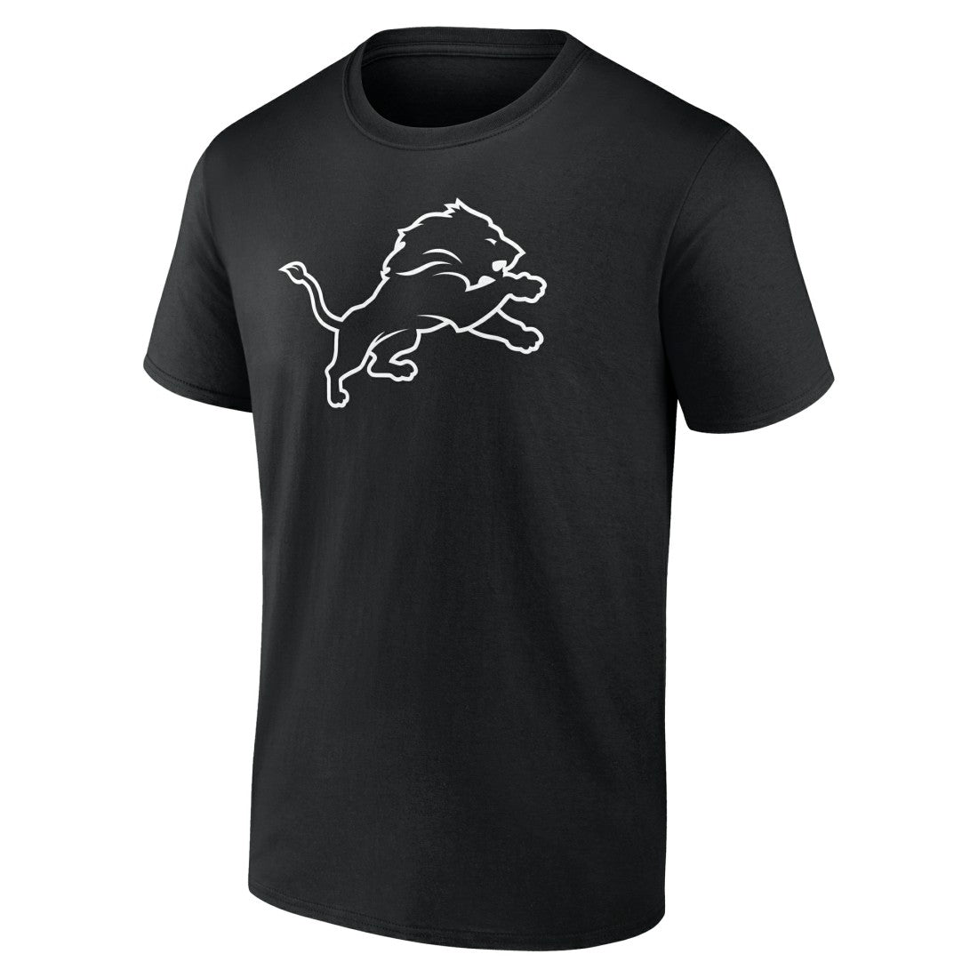 Detroit Lions Personalized Name & Number Monochrome T-Shirt - Black sale