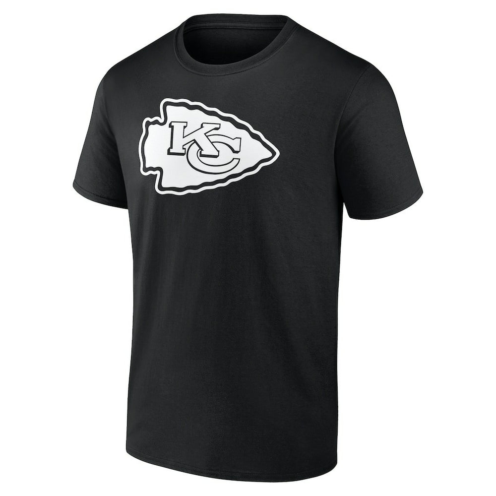 Kansas City Chiefs Personalized Name & Number Monochrome T-Shirt - Black for sale