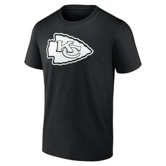 Kansas City Chiefs Personalized Name & Number Monochrome T-Shirt - Black for sale