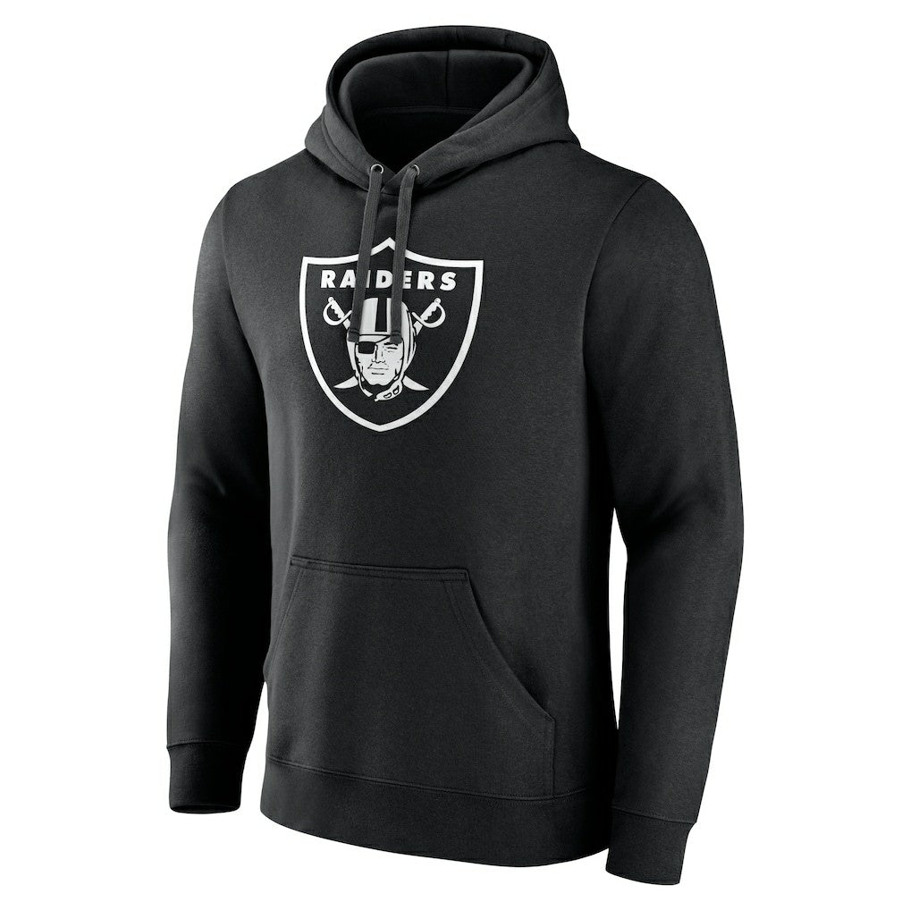 Las Vegas Raiders Personalized Name & Number Pullover Hoodie - Black outlet