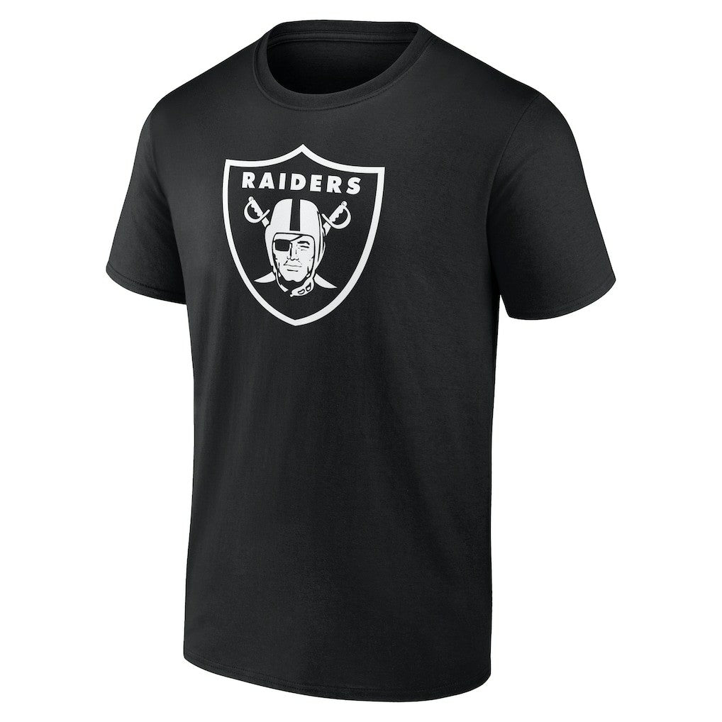 Las Vegas Raiders Personalized Name & Number Monochrome T-Shirt - Black for sale