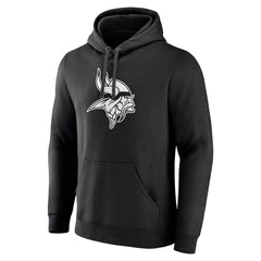 Minnesota Vikings Personalized Name & Number Pullover Hoodie - Black sale