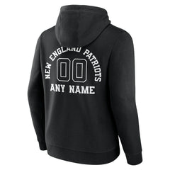 New England Patriots Personalized Name & Number Pullover Hoodie - Black online