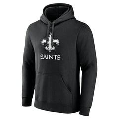New Orleans Saints Personalized Name & Number Pullover Hoodie - Black cheap