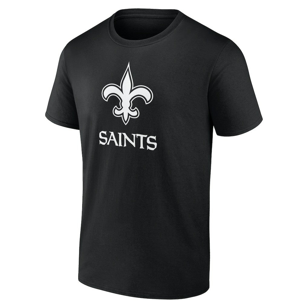 New Orleans Saints Personalized Name & Number Monochrome T-Shirt - Black outlet