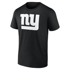 New York Giants Personalized Name & Number Monochrome T-Shirt - Black cheap
