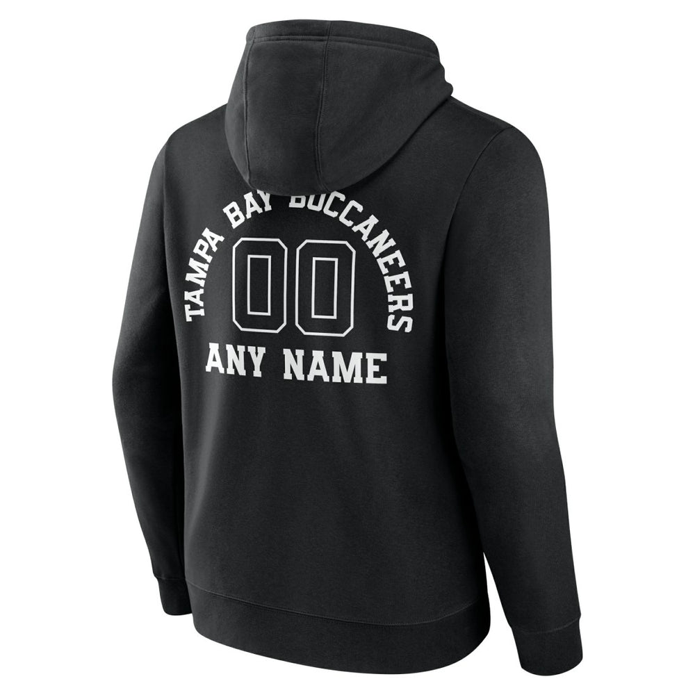Tampa Bay Buccaneers Personalized Name & Number Pullover Hoodie - Black outlet