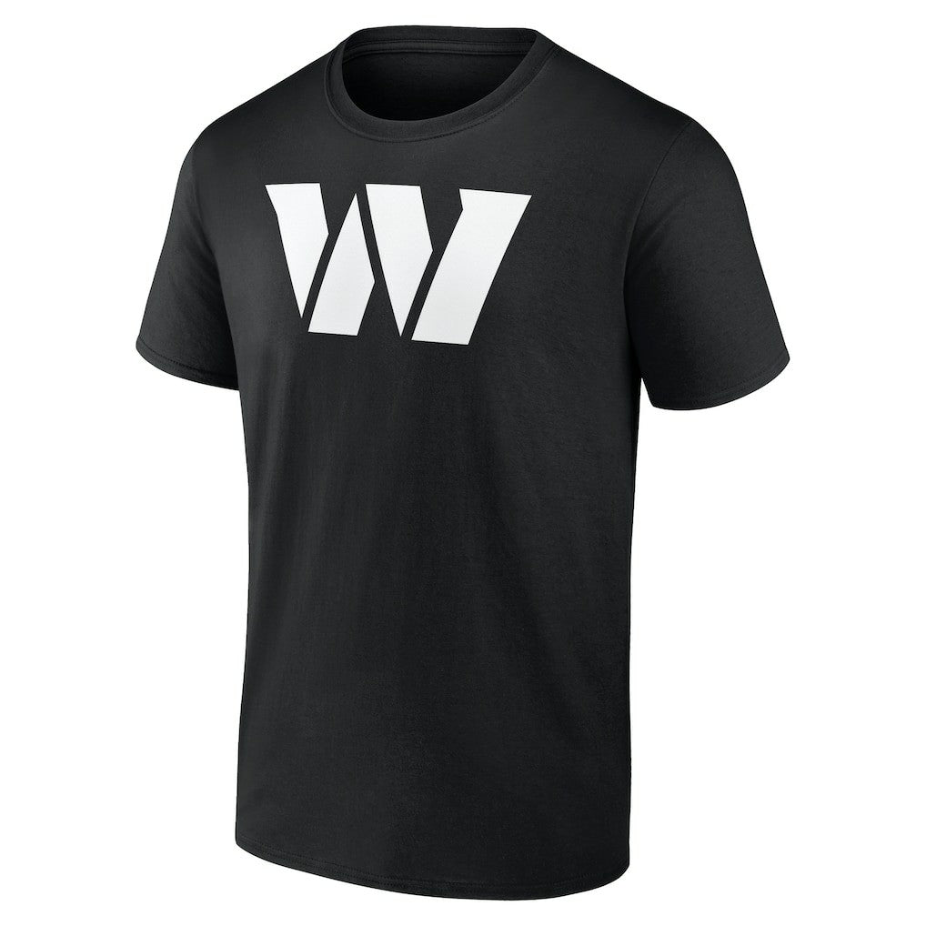 Washington Commanders Personalized Name & Number Monochrome T-Shirt - Black on sale