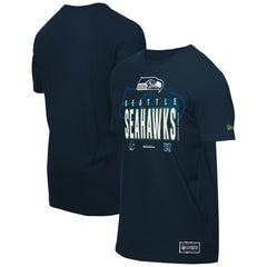 Seattle Seahawks New Era 2025 NFL Training Camp T-Shirt - College Navy on sale