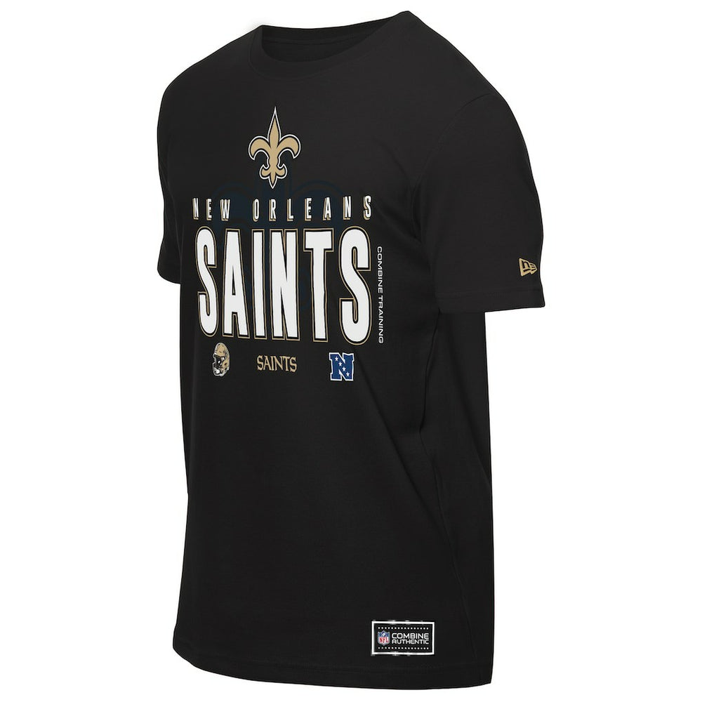 New Orleans Saints New Era 2025 NFL Training Camp T-Shirt - Black on sale