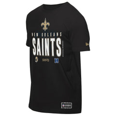 New Orleans Saints New Era 2025 NFL Training Camp T-Shirt - Black on sale