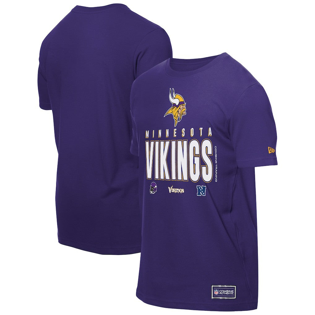 Minnesota Vikings New Era 2025 NFL Training Camp T-Shirt - Purple for sale