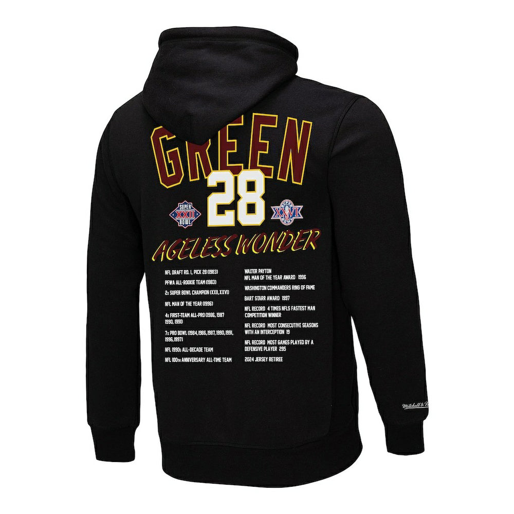 Darrell Green Washington Commanders Ageless Wonder Pullover Hoodie - Black sale
