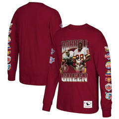 Darrell Green Washington Commanders Player Graphic Long Sleeve T-Shirt - Burgundy sale