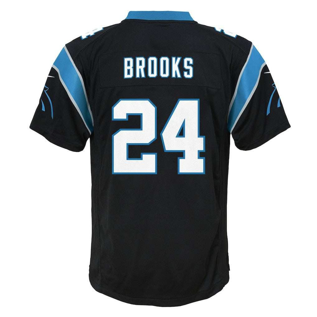 Jonathon Brooks Carolina Panthers Youth Game Jersey - Black outlet