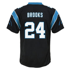 Jonathon Brooks Carolina Panthers Youth Game Jersey - Black outlet