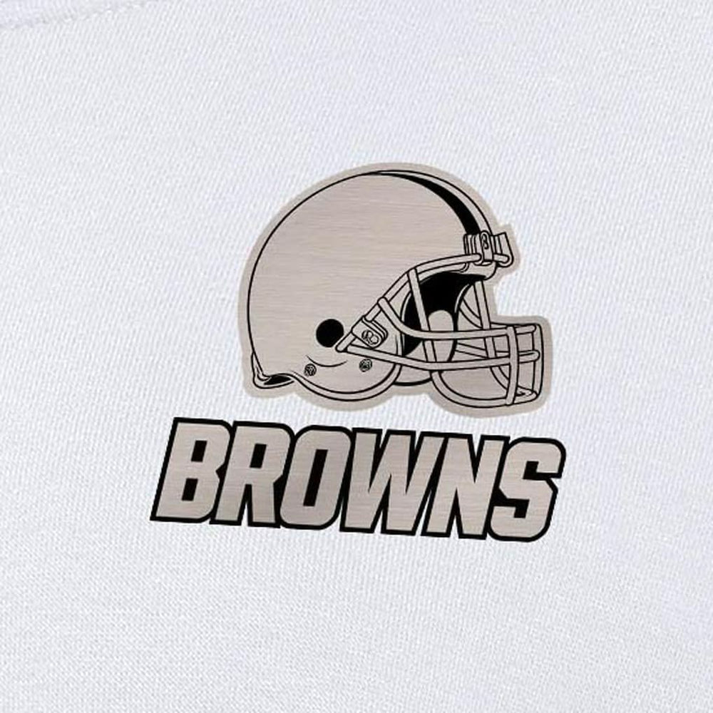 Cleveland Browns Antigua Women's Victory Pullover Sweatshirt - White for sale