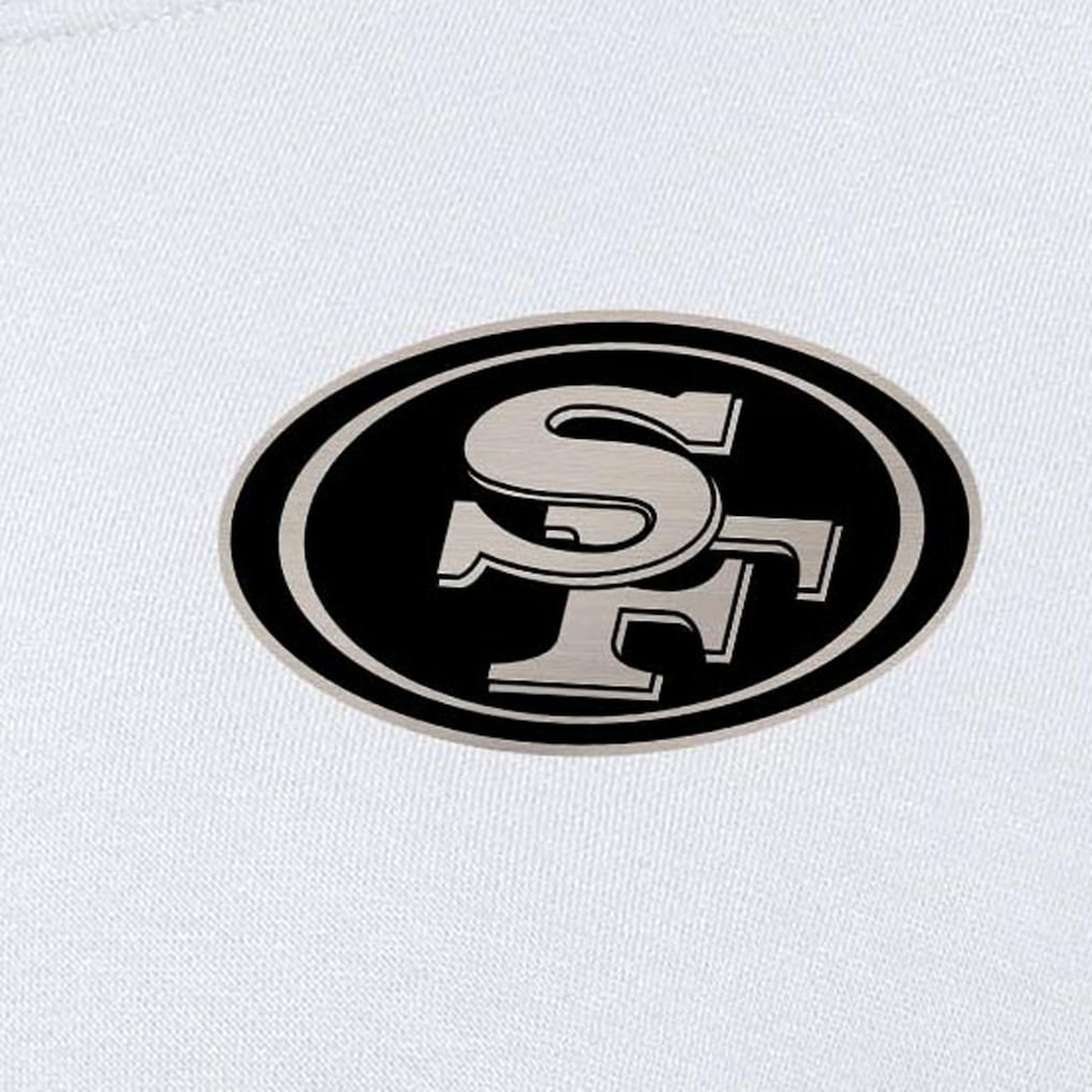San Francisco 49ers Antigua Women's Victory Pullover Sweatshirt - White discount