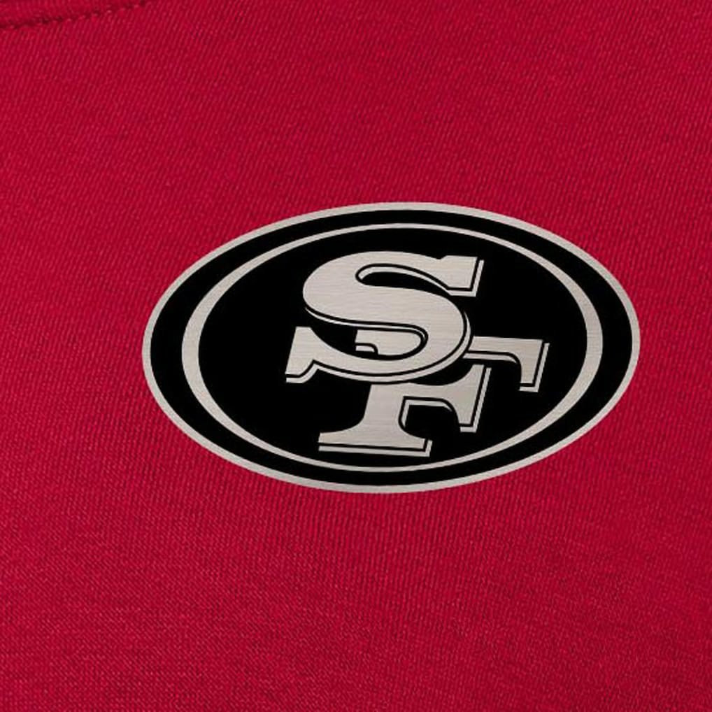 San Francisco 49ers Antigua Women's Victory Pullover Sweatshirt - Scarlet for sale
