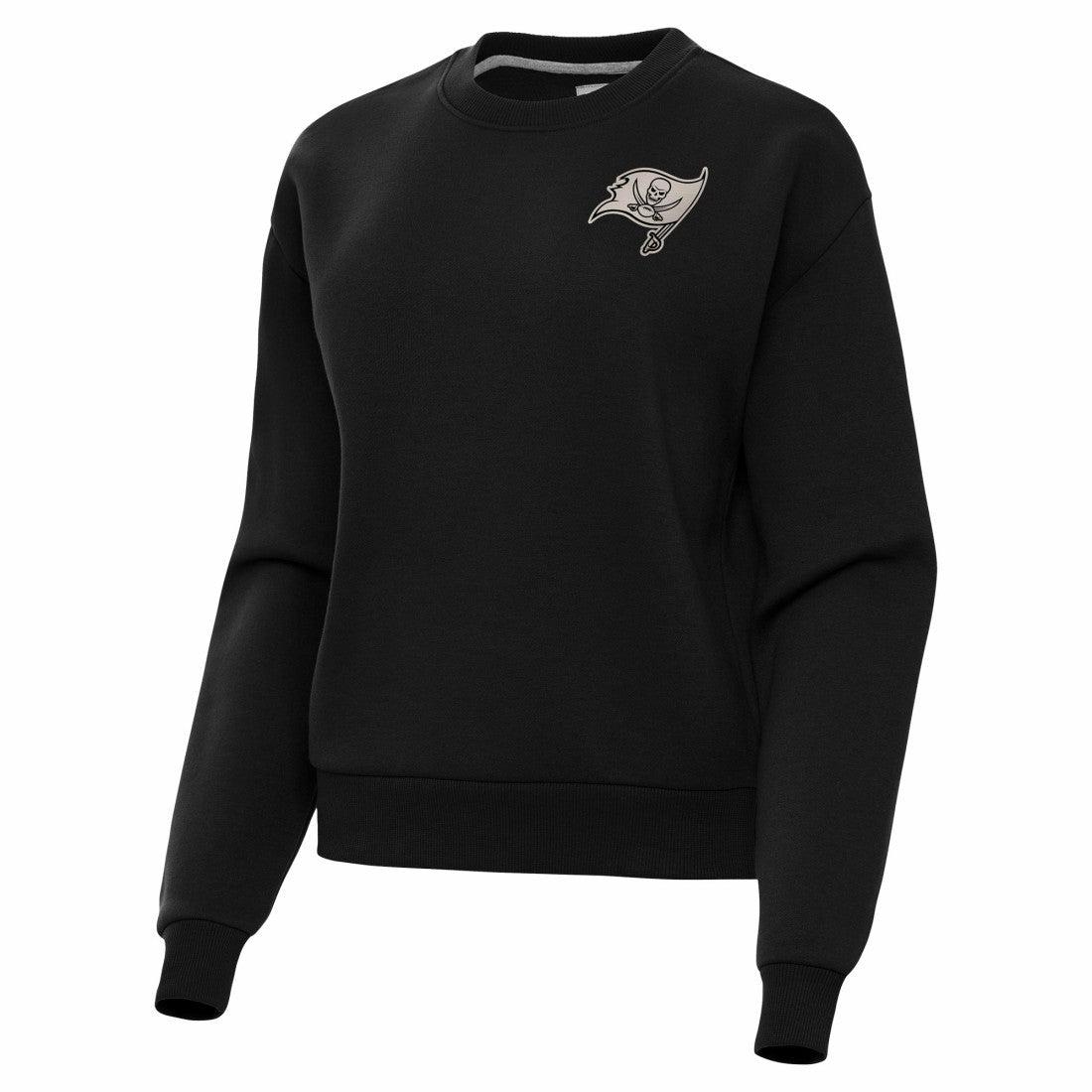 Tampa Bay Buccaneers Antigua Women's Victory Pullover Sweatshirt - Black for sale