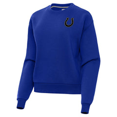 Indianapolis Colts Antigua Women's Victory Pullover Sweatshirt - Royal for sale