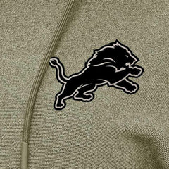 Detroit Lions Antigua Women's Justice Pullover Hoodie - Olive on sale