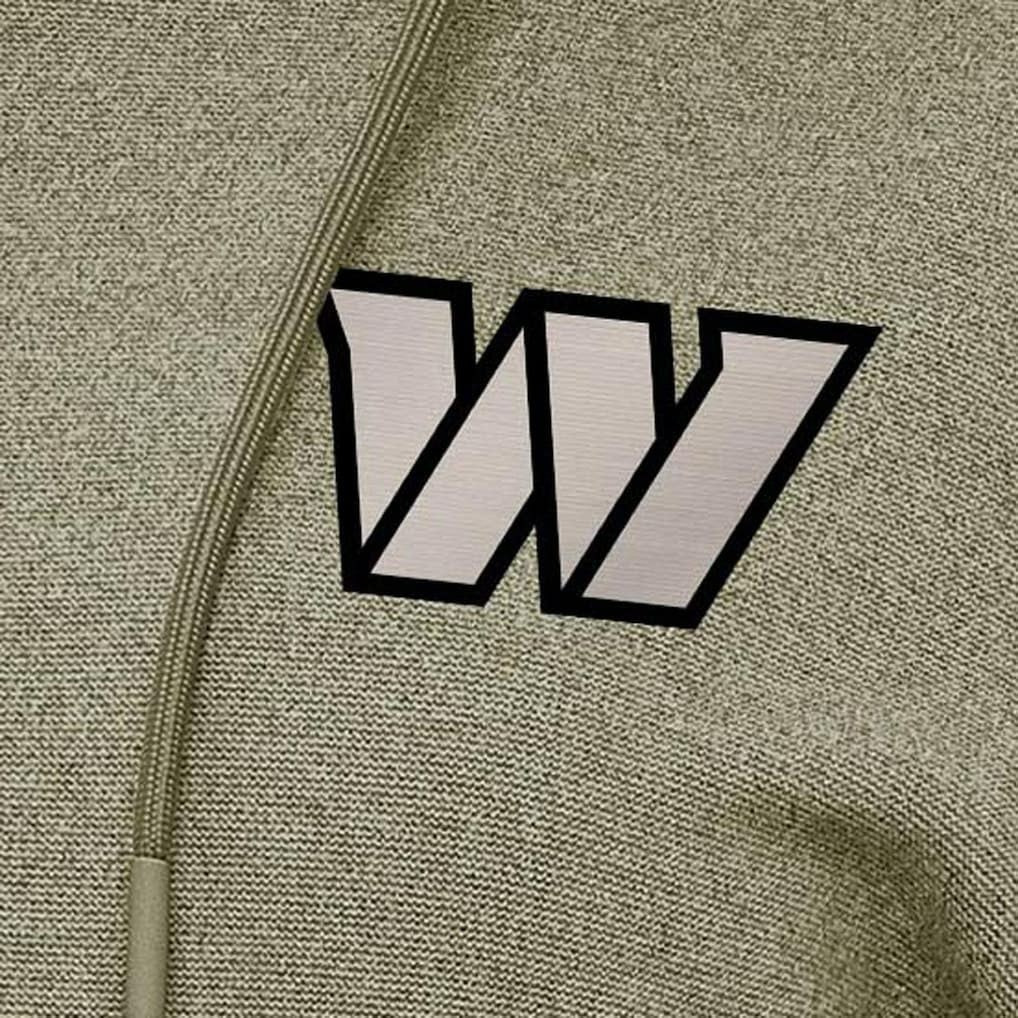 Washington Commanders Antigua Women's Justice Pullover Hoodie - Olive outlet