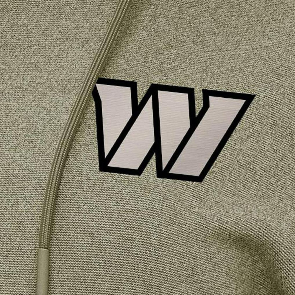 Washington Commanders Antigua Women's Justice Pullover Hoodie - Olive outlet