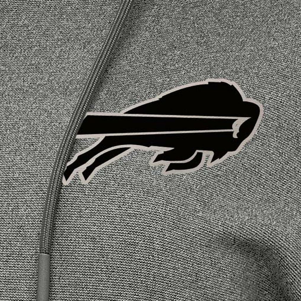 Buffalo Bills Antigua Women's Justice Pullover Hoodie - Heather Black outlet