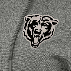 Chicago Bears Antigua Women's Justice Pullover Hoodie - Heather Black for sale