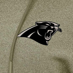 Carolina Panthers Antigua Women's Justice Pullover Hoodie - Olive discount