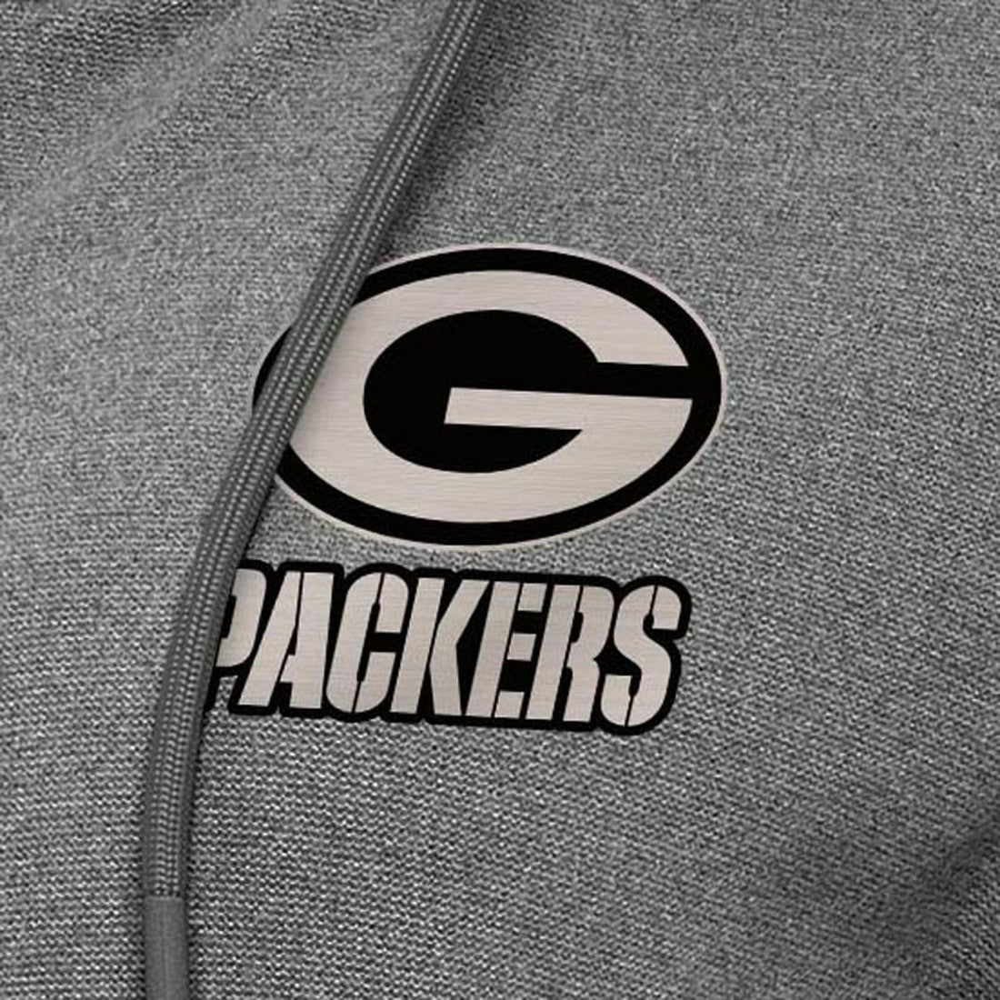 Green Bay Packers Antigua Women's Seeker Full-Zip Hoodie Jacket - Heather Black sale