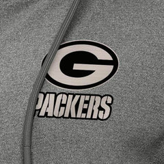 Green Bay Packers Antigua Women's Seeker Full-Zip Hoodie Jacket - Heather Black sale